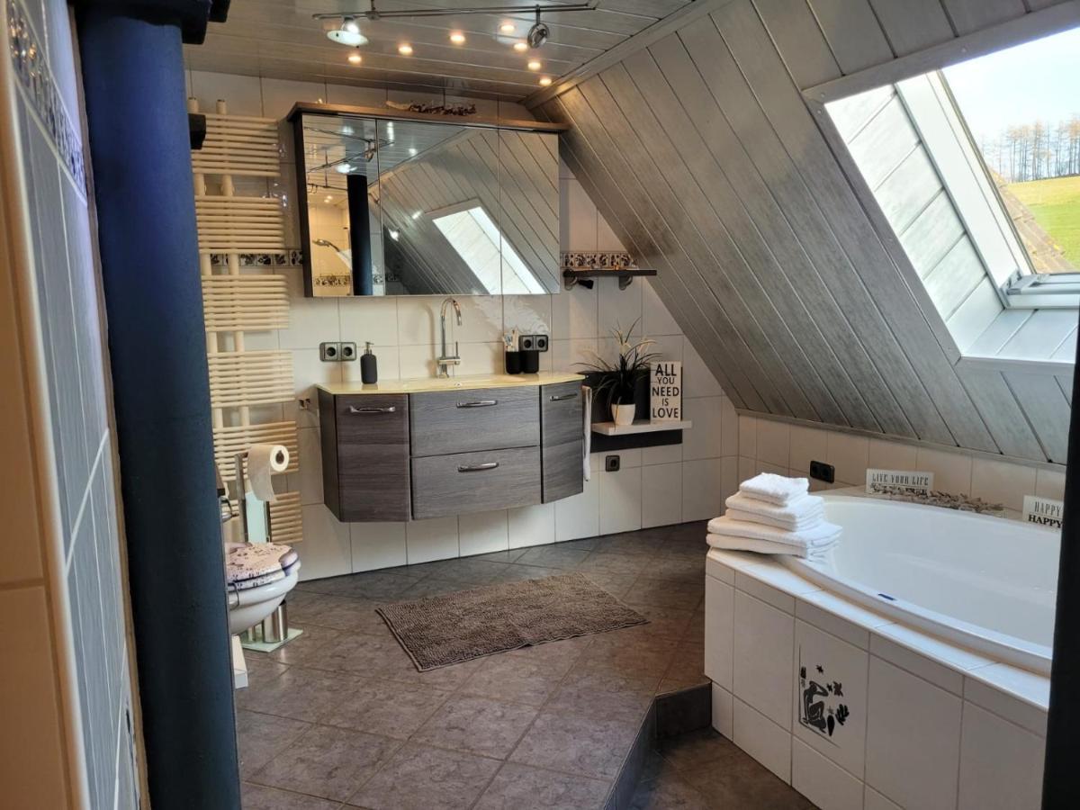 Ferienwohnung Fitness Entspannung Sauna Im Westerwald Derschen Екстериор снимка